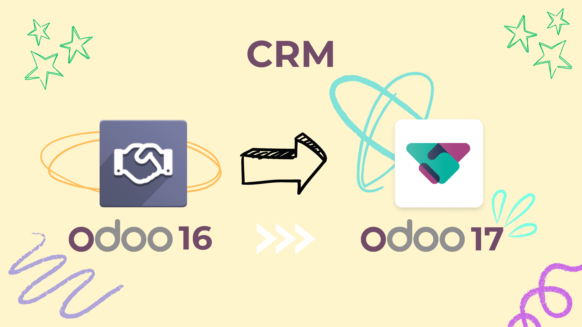 Evolución del diseño del módulo de CRM entre Odoo 16 y Odoo 17