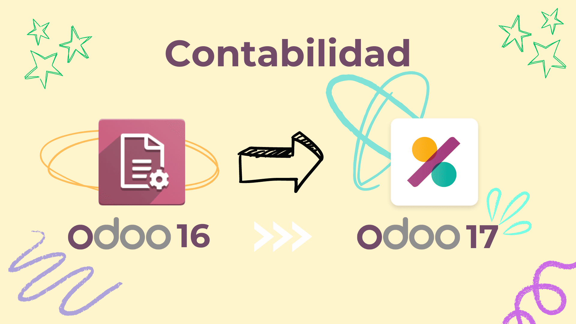 Evolución del diseño del módulo de Contabilidad entre Odoo 16 y Odoo 17