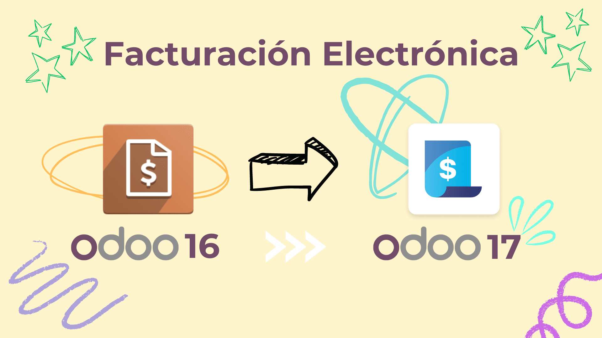 Evolución del diseño del módulo de Facturación entre Odoo 16 y Odoo 17