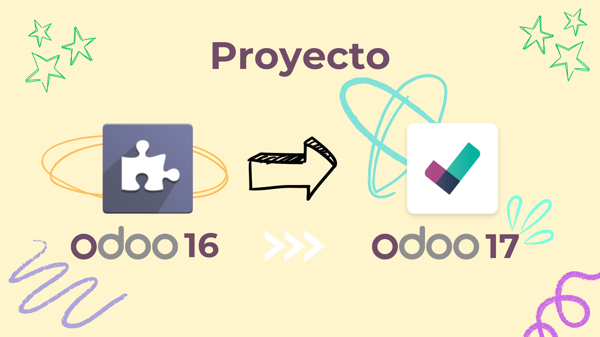 Evolución del diseño del módulo de Proyecto entre Odoo 16 y Odoo 17