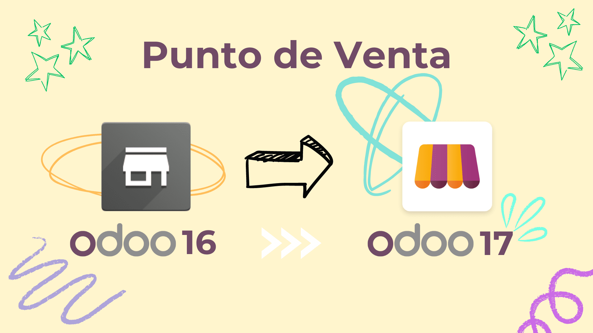 Evolución del diseño del módulo de Punto de Venta entre Odoo 16 y Odoo 17