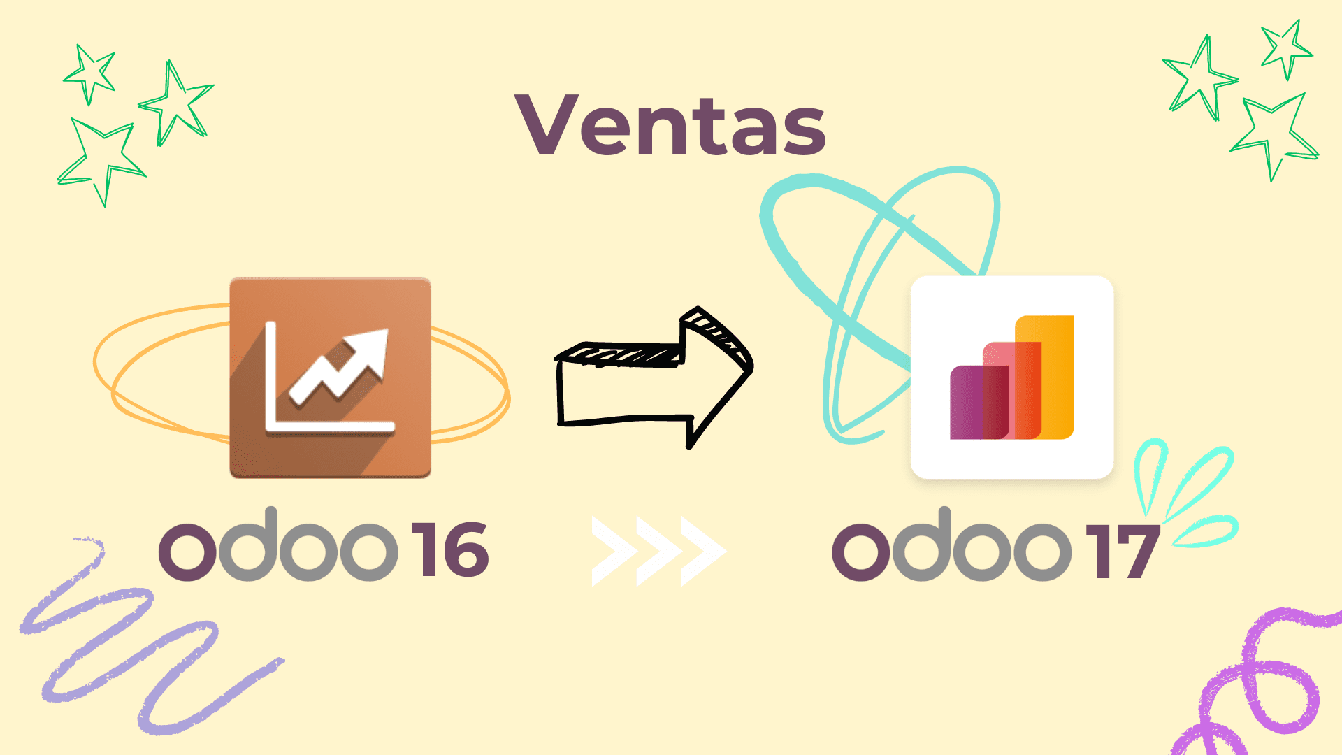 Evolución del diseño del módulo de Ventas entre Odoo 16 y Odoo 17