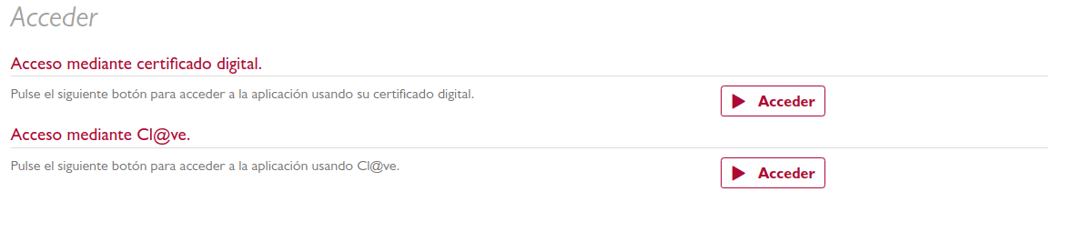 Opciones de Certificado Digital y Cl@ve para solicitar la ayuda de Kit Consulting