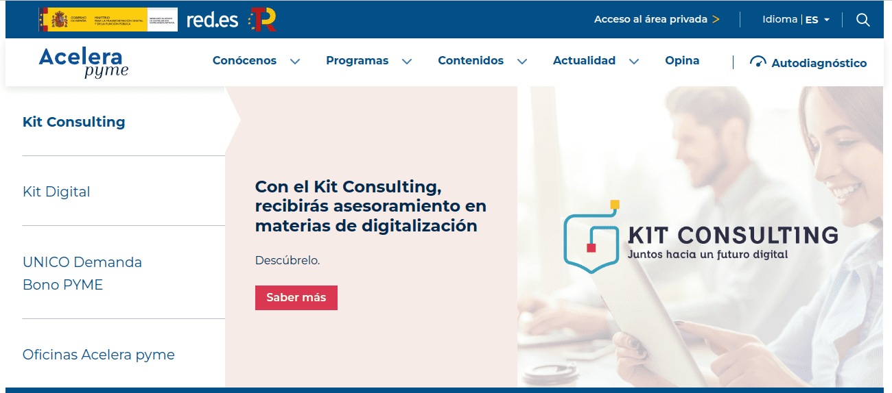 Primer paso: Registrar tu empresa en la plataforma Acelera PYME